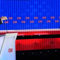 A halting Biden tries to confront Trump at debate but stirs Democratic panic about his candidacy