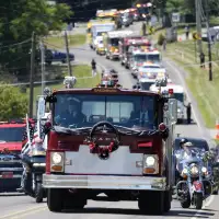With the funeral behind them, family of the firefighter killed at the Trump rally begins grieving