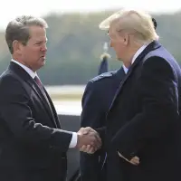 How Trump and Georgia's Republican governor made peace, helped by allies anxious about the election