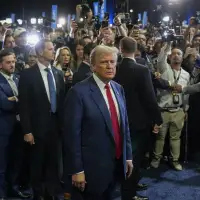 Donald Trump looks to regain his footing after a rocky debate