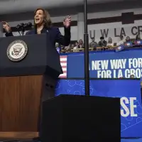 For Harris, complicated politics are at play as she calls for end to war, discusses Sinwar's death