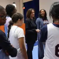 Harris rallies Philadelphia voters at church, barbershop, bookstore, restaurant and basketball court