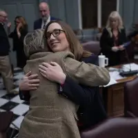 Transgender trailblazer Sarah McBride heads to her debut in Congress, hoping for a touch of grace