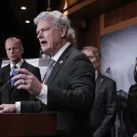 Georgia Republican Mike Collins joins field seeking to challenge Democratic Sen. Jon Ossoff in 2026