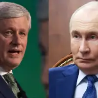 'Vladimir Putin is a real-life Bond villain,' says former PM Stephen Harper