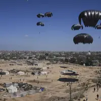Canadian aid pallets part of Gaza airdrop after Israel loosens restrictions