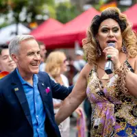 Prime Minister Mark Carney attends Vancouver Pride parade after meeting with premier