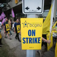 'As long as it takes': Union escalates B.C. public service strike