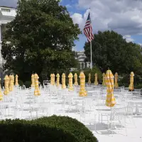 Demolition for new White House ballroom doesn't need approval, Trump-appointed commission head says