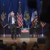 Sanders and Mamdani energize supporters at town hall as NYC mayor's race enters final stretch
