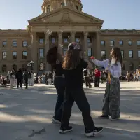 'There's a void': Alberta students keep busy, hope for end to teachers strike