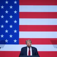 Trump returns to '51st state' rhetoric in speech to U.S. military officials