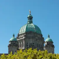 Thousands of union members greeted MLAs outside B.C. legislature as it has resumed