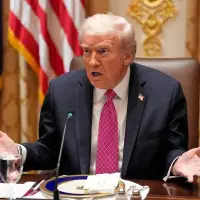 President Donald Trump drops the F-bomb before the cameras. It wasn't the first time