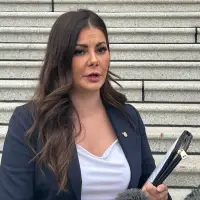 B.C. Conservative Amelia Boultbee quits caucus, leader Rustad questions her 'health'