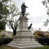 A Confederate statue is restored as part of Trump's efforts to reshape how history is told