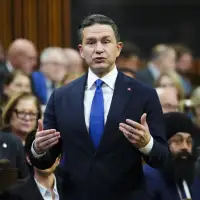 Poilievre vows to tackle unemployment, cost of housing in address to young Canadians