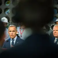 Carney asked Ford 'a couple of times' to pull anti-tariff ad, premier says