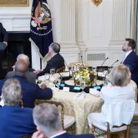 The Latest: Trump promotes his economic agenda after Democratic election victories