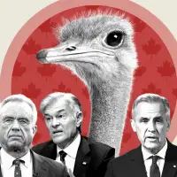 How a flock of Canadian ostriches became a favorite MAHA cause