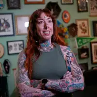 A tattoo artist lands in an unexpected role in Maine's Senate race