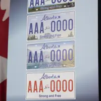 Iconic Banff lake to be backdrop of new Alberta 'Strong and Free' licence plate