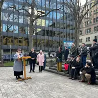 Transgender Day of Remembrance marked in Halifax with flag raising