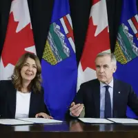 Climate change advisers quit over Carney government’s energy deal with Alberta