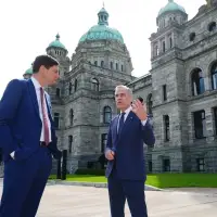 Pipeline politics are making strange bedfellows, as Bloc leader and B.C. premier meet up