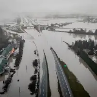 B.C. officials warn of more widespread rain on the way after floods, highway closure