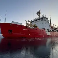 In 2025, melting sea ice allowed a Canadian icebreaker to enter the world's last ice area