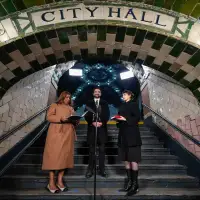 Zohran Mamdani sworn in as New York City mayor at historic subway station