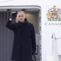 Carney arrives in Paris for talks with Ukraine's allies about security guarantees