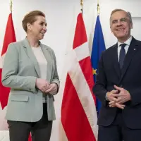 Carney meets with Danish PM as U.S. ramps up talk of taking over Greenland