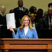 Democrat Mikie Sherrill sworn in as New Jersey governor with defiant tone against Trump