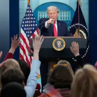 FACT FOCUS: Trump highlights familiar false claims as he reviews his first year back in office