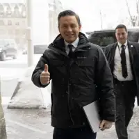 Conservatives converge on downtown Calgary, eager to hear from party leader Poilievre