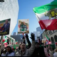 Thousands march in Toronto rally in support of Iran protests