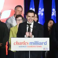 Quebec Liberal Party welcomes new leader Charles Milliard