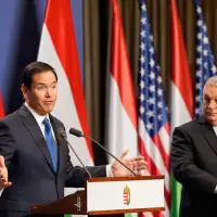 Rubio plugs Orban's bid for another term after April elections during a visit to Budapest