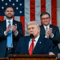 Photos of President Donald Trump's State of the Union address