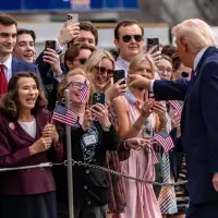 Trump pushes economic messages in Kentucky and Ohio as Iran looms large, in photos