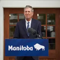 Former premier Brian Pallister reflects on political life as his portrait is revealed