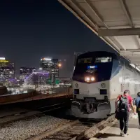 Midnight train from Georgia: A view of America from the tracks as airports struggle in the shutdown