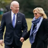 Joe and Jill Biden adopt a pair of black Lab-mix puppies named Boo and Scout
