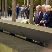 King Charles III and Queen Camilla begin New York trip by honoring victims at the 9/11 Memorial