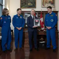 Artemis II crewmates say space exploration depends on nations working together