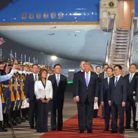 The Latest: Trump in China for Xi meeting to focus on Iran war, trade and US arms sales to Taiwan