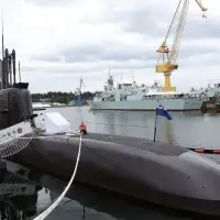 South Korean submarine in B.C. is floor model in sales pitch to supply Canada's fleet