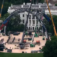 UFC fighting cage rises on White House lawn for bout celebrating America's 250th anniversary
